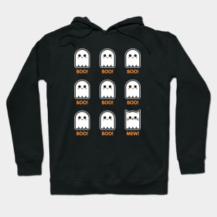 A Cute Cat Ghost! Hoodie